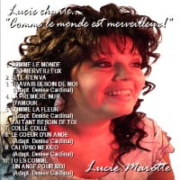 Lucie Marotte - Comme le monde est merveilleux